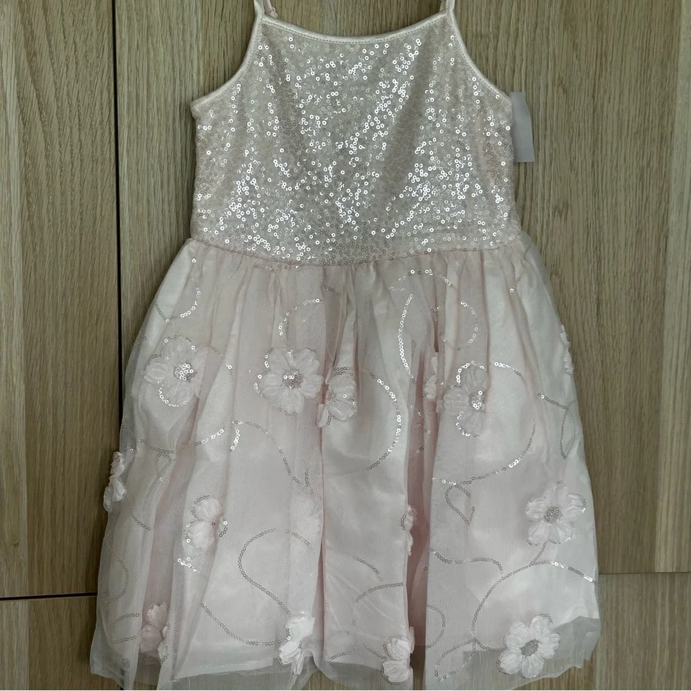 Zenzi Girls' Sequin Tank Dress Size XS